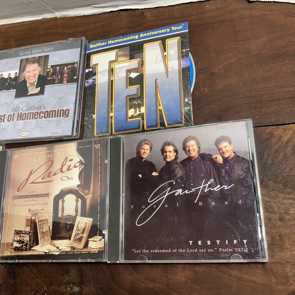 Gaither Gospel CD Lot Southern Gospel Bill Gaither Vocal Band David Phelps Radio - Picture 2 of 2